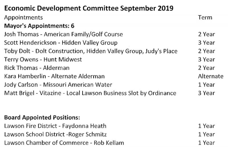 Economic Development Committee