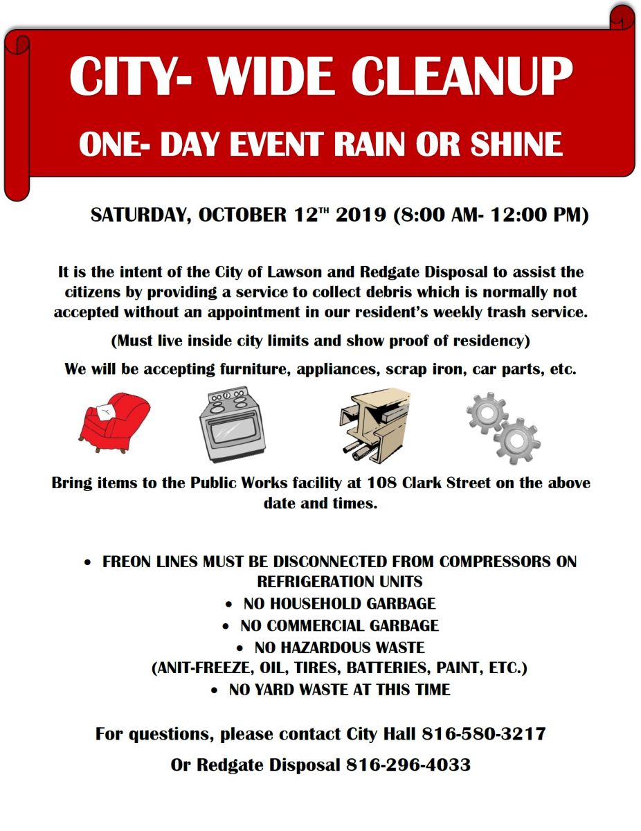 2019 City Wide Clean Up